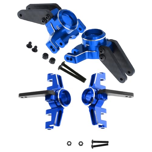 Aluminium-Lenkblöcke vorne und hinten, kompatibel mit Arrma 1/10 4x4 Kraton Outcast 1/8 Mojave Upgrades Parts Ersatz ARA330792/ARAC5043 Aluminium-Lenkblöcke vorne und hinten, kompatibel mit Arrma 1/10 4x4 Kraton Outcast 1/8 Mojave Upgrades Parts Ersatz ARA330792/ARAC5043 von ZLYLVRC