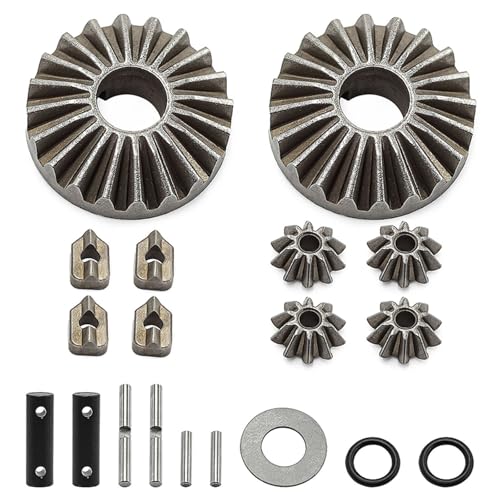 ZLYLVRC Universal-Differentialgetriebe-Set für vorne und hinten, #8982-W223, für Traxxas 1/10 Maxx Slash RC Auto, verbesserte Teile von ZLYLVRC