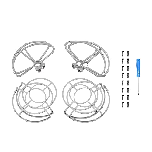 Mini2 Drohnen-Propeller-Schutz, Faltbare Propellerblätter, Schutzabdeckung für DJI Mini 2/Mavic Mini/Mini SE Drohne (grau) von ZLiT