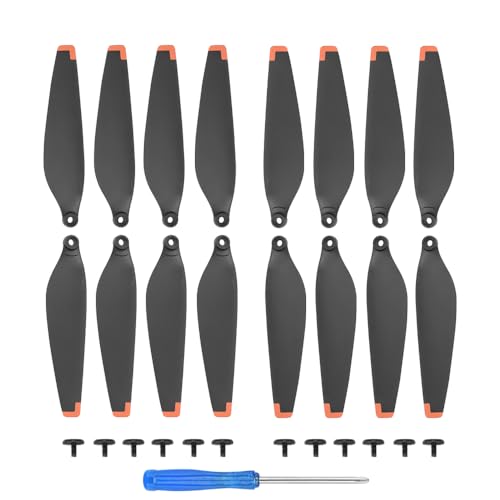ZLiT Für DJI Mini 4 Pro Propeller, geräuscharmes Schnellspanner-Propellerblätter-Set für DJI Mini 4 Pro Drohne (8 Paar) von ZLiT