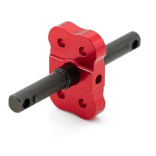 ZLiT RC Car Lock Straight Axle Shaft for Traxxas Mini Maxx Crawler Car Upgrade Part (Red) von ZLiT