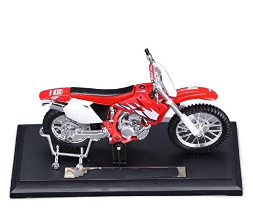 ZMDALI Kompatibel mit Yamaha FJR 1300, YZF-450F, YZF-R7, 1:18 Metalldruckguss-Motorradmodell, Sportrad, Straßenauto-Replika, Geschenk Für Männer, Heimornament, Sammlerfahrzeug, Souvenir(YZF-450F) von ZMDALI