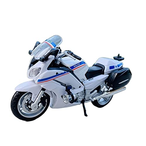 ZMDALI Motorrad-Modelle Kompatibel mit Yamaha FJR 1300A 1:18 Polizeimotorradserie Original Werkseitig Autorisiertes Simulationslegierungs-Motorradmodell-Spielzeugauto ZMDALI Motorrad-Modelle Kompatibel mit Yamaha FJR 1300A 1:18 Polizeimotorradserie Original Werkseitig Autorisiertes Simulationslegierungs-Motorradmodell-Spielzeugauto von ZMDALI