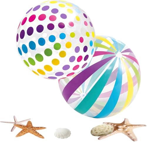 ZMDMAH 2 Stück Wasserball, 28 cm Kombination aus Flecken und Streifen Wasserball Aufblasbar Set Aufblasbarer Ball Strandball, Wasserball Aufblasbar für Beach Pool Party Wasserspielzeug ZMDMAH 2 Stück Wasserball, 28 cm Kombination aus Flecken und Streifen Wasserball Aufblasbar Set Aufblasbarer Ball Strandball, Wasserball Aufblasbar für Beach Pool Party Wasserspielzeug von ZMDMAH