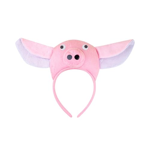 ZMYING Haarreif, Schweineohren, Schweineohren, Plüsch, für Halloween, Cosplay, Make-up, Waschen, Gesicht, Bühne, Spielen, Haarreifen, Foto-Requisiten ZMYING Haarreif, Schweineohren, Schweineohren, Plüsch, für Halloween, Cosplay, Make-up, Waschen, Gesicht, Bühne, Spielen, Haarreifen, Foto-Requisiten von ZMYING