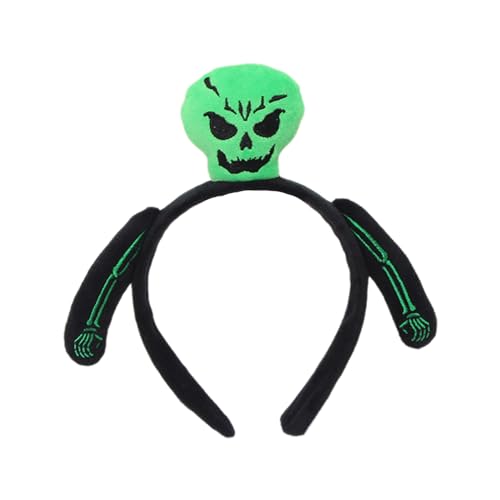 ZMYING Haarreif für Teenager-Mädchen, zum Waschen des Gesichts, gefüllter Totenkopf-Form, Kopfschmuck für Erwachsene, Karneval, Party, Rollenspiel, Kostüm-Werkzeug ZMYING Haarreif für Teenager-Mädchen, zum Waschen des Gesichts, gefüllter Totenkopf-Form, Kopfschmuck für Erwachsene, Karneval, Party, Rollenspiel, Kostüm-Werkzeug von ZMYING
