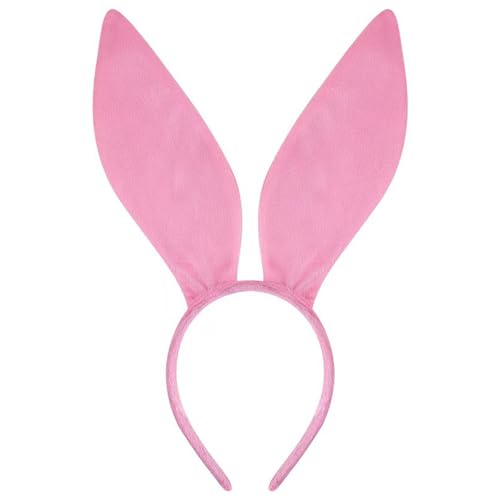 ZMYING Hasen-Cosplay-Make-up-Stirnband, süßes langes Ohr, Oster-Kopfbedeckung, Haarbänder, Verkleidung, Haarbänder, Geburtstagsparty ZMYING Hasen-Cosplay-Make-up-Stirnband, süßes langes Ohr, Oster-Kopfbedeckung, Haarbänder, Verkleidung, Haarbänder, Geburtstagsparty von ZMYING