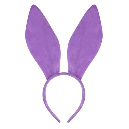 ZMYING Hasen-Cosplay-Make-up-Stirnband, süßes langes Ohr, Oster-Kopfbedeckung, Haarbänder, Verkleidung, Haarbänder, Geburtstagsparty ZMYING Hasen-Cosplay-Make-up-Stirnband, süßes langes Ohr, Oster-Kopfbedeckung, Haarbänder, Verkleidung, Haarbänder, Geburtstagsparty von ZMYING