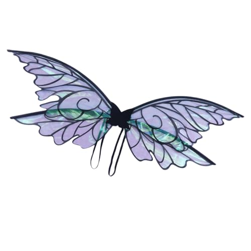 ZMYING Mädchen Schmetterlingsflügel Feen Flügel Kostüm für Frauen Mädchen Kinder Geburtstag Cosplay Halloween Weihnachten Maskeraden ZMYING Mädchen Schmetterlingsflügel Feen Flügel Kostüm für Frauen Mädchen Kinder Geburtstag Cosplay Halloween Weihnachten Maskeraden von ZMYING