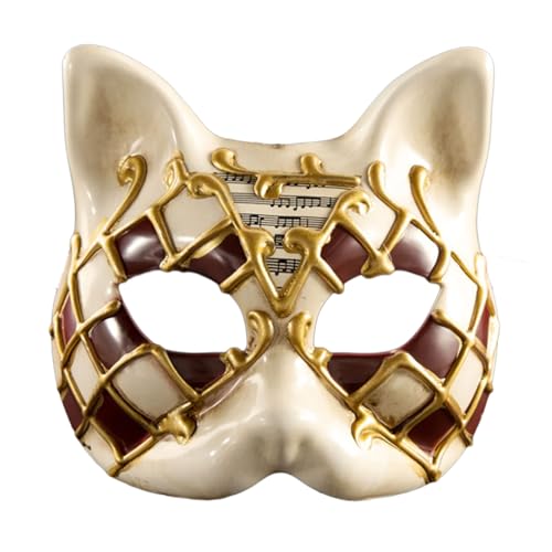ZMYING Maskerade-Gesicht für Damen und Herren, Cosplay, Tiergesicht, Halloween, Verkleidung, Augenmaske, Maskerade, Kostüm, Zubehör ZMYING Maskerade-Gesicht für Damen und Herren, Cosplay, Tiergesicht, Halloween, Verkleidung, Augenmaske, Maskerade, Kostüm, Zubehör von ZMYING