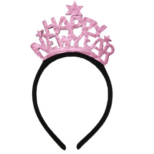 ZMYING Neujahr Stirnband Mode Kopf Hoop Festlich Haar Ornament Vielseitiges Styling Werkzeug Für Kinder Erwachsene Foto Requisiten von ZMYING