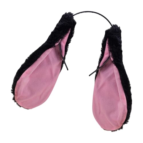 ZMYING Süße Hasenohren-Haarbänder, Halloween, auffällig, Spitzenkragen, Schwanz, Requisiten für Halloween, Party, Alltag, Kopfbedeckung ZMYING Süße Hasenohren-Haarbänder, Halloween, auffällig, Spitzenkragen, Schwanz, Requisiten für Halloween, Party, Alltag, Kopfbedeckung von ZMYING