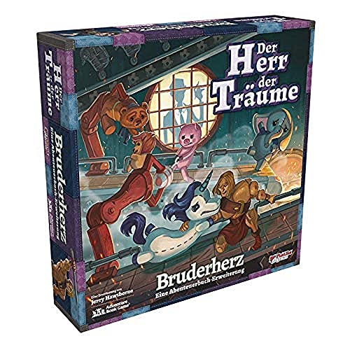 ZMan, Der Herr der Träume – Bruderherz, Erweiterung, Familienspiel, Brettspiel, 2-4 Spieler, Ab 8+ Jahren, 60+ Minuten, Deutsch von ZMan