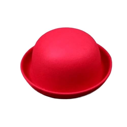 ZNJAMN Zylinder Herbst Winter Vintage Fedoras Damen Hüte Männer Filzhut FüR Party(Color3) von ZNJAMN