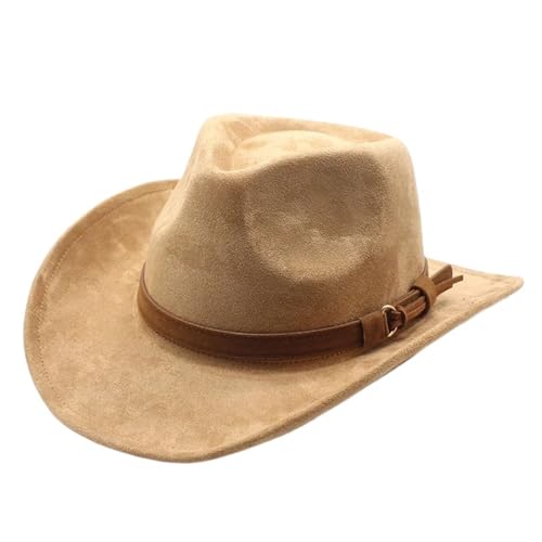 ZNJAMN Zylinder Männer Cowboyhut Gentleman Jazz Cap Herren Zylinder FüR Party(Color2) von ZNJAMN