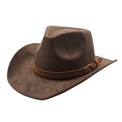 ZNJAMN Zylinder Männer Cowboyhut Gentleman Jazz Cap Herren Zylinder FüR Party(Color4) von ZNJAMN