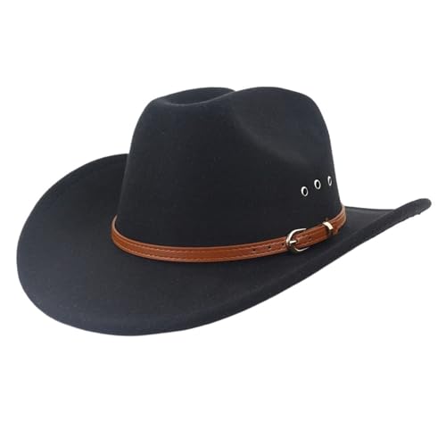 ZNJAMN Zylinder Western Cowboyhut for Männer Vintage Fascinator Hochzeit Party Elegante Damenhüte FüR Party(Color2) von ZNJAMN