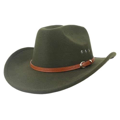 ZNJAMN Zylinder Western Cowboyhut for Männer Vintage Fascinator Hochzeit Party Elegante Damenhüte FüR Party(Color4) von ZNJAMN