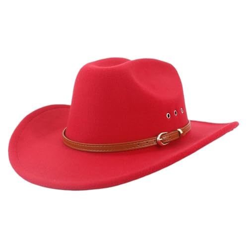 ZNJAMN Zylinder Western Cowboyhut for Männer Vintage Fascinator Hochzeit Party Elegante Damenhüte FüR Party(Color5) von ZNJAMN