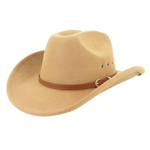 ZNJAMN Zylinder Western Cowboyhut for Männer Vintage Fascinator Hochzeit Party Elegante Damenhüte FüR Party(Color7) von ZNJAMN