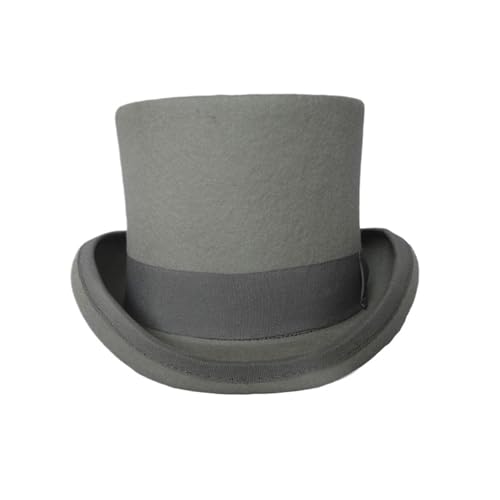 ZNJAMN Zylinder Zylinderhut aus Wollfilz for Männer und Frauen FüR Party(Color3,L) von ZNJAMN
