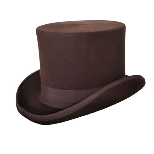 ZNJAMN Zylinder Zylinderhut aus Wollfilz for Männer und Frauen FüR Party(Color5,L) von ZNJAMN