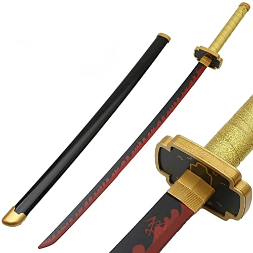 ZNLVZSH Demon Klinge Holz Samurai Schwert, Anime Cosplay Ninja Sword Requisiten, für Fans Weihnachten oder Geburtstag Anime Liebhaber Dekorative Spielzeug, 41 Zoll, Tsugikuni Yoriichi ZNLVZSH Demon Klinge Holz Samurai Schwert, Anime Cosplay Ninja Sword Requisiten, für Fans Weihnachten oder Geburtstag Anime Liebhaber Dekorative Spielzeug, 41 Zoll, Tsugikuni Yoriichi von ZNLVZSH