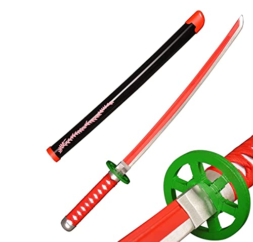 ZNLVZSH Holz Samurai Schwert, Anime Cosplay Ninja Sword Requisiten, für Fans Weihnachten oder Geburtstag Anime Liebhaber Dekorative Spielzeug, 41 Zoll, Kamado Nezuko ZNLVZSH Holz Samurai Schwert, Anime Cosplay Ninja Sword Requisiten, für Fans Weihnachten oder Geburtstag Anime Liebhaber Dekorative Spielzeug, 41 Zoll, Kamado Nezuko von ZNLVZSH