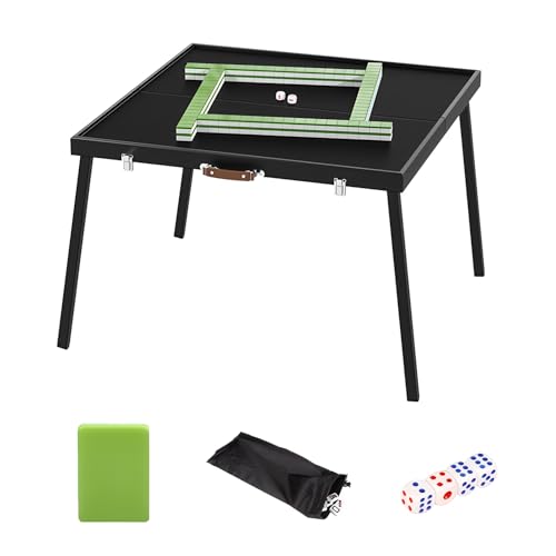 ZNQNDSR Tragbarer Mahjong-Tisch Aus Massivholz Für Campingpartys, Spiele Und Kartentische Im Freien Mit Zubehör Für Hauspartys ZNQNDSR Tragbarer Mahjong-Tisch Aus Massivholz Für Campingpartys, Spiele Und Kartentische Im Freien Mit Zubehör Für Hauspartys von ZNQNDSR