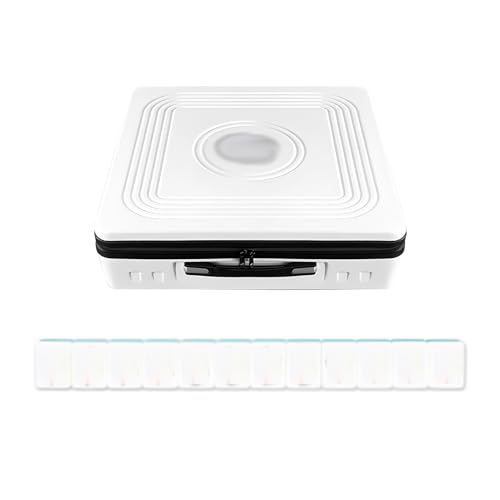 ZNQNDSR Tragbarer Spieltisch Für Den Außenbereich Für Campingpartys, Automatische Mahjong-Maschine Für Hauspartys Mit Zubehör(White) von ZNQNDSR