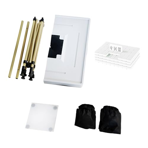 ZNQNDSR Tragbares Mahjong-Set Mit Klappbarem Tisch, Reisespiel Und Kartentisch Mit Zubehör Für Campingpartys Und Strände von ZNQNDSR