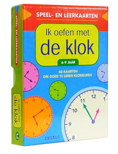 6-9 jaar: 40 kaarten om goed te leren kloklezen! (Speel- en leerkaarten) von ZNU