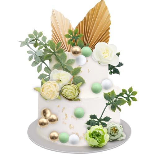 ZOCONE 29 Stück Boho Tortendeko Tortenaufsatz Dekoration, Palmenblätter Tortendeko Blumen Kuchen Dekoration für DIY Geburtstag, Babyparty, Braut Hochzeit JubiläUm Party Feiern ZOCONE 29 Stück Boho Tortendeko Tortenaufsatz Dekoration, Palmenblätter Tortendeko Blumen Kuchen Dekoration für DIY Geburtstag, Babyparty, Braut Hochzeit JubiläUm Party Feiern von ZOCONE