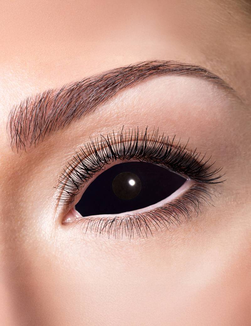 Sclera Kontaktlinsen Black Eye schwarz von BOLAND BV