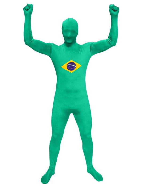 Speedsuit Brasilien Fussball Fanartikel grün-gelb-blau Speedsuit Brasilien Fussball Fanartikel grün-gelb-blau von ZOELIBAT