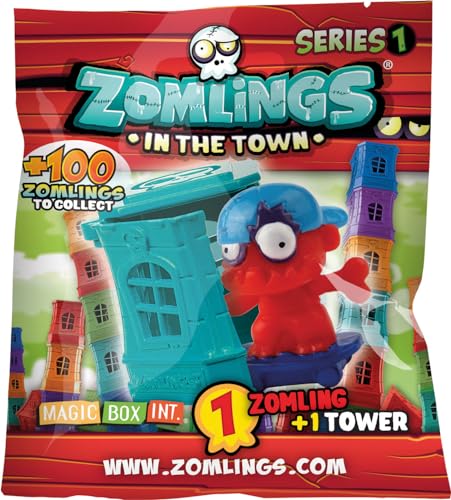 1 x Zomlings In The Town Tower Einzel Figure Pack [Spielzeug] von ZOMLINGS