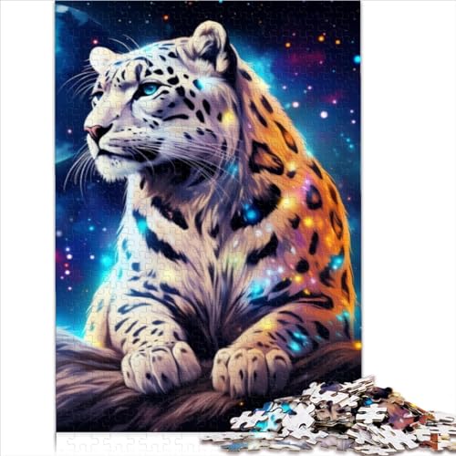 1000 Teile Puzzles Fantasy-Tiger-Puzzles Für Erwachsene Holzpuzzles Anspruchsvolle Spielpuzzles (Größe 75X50CM) von ZOMTOON