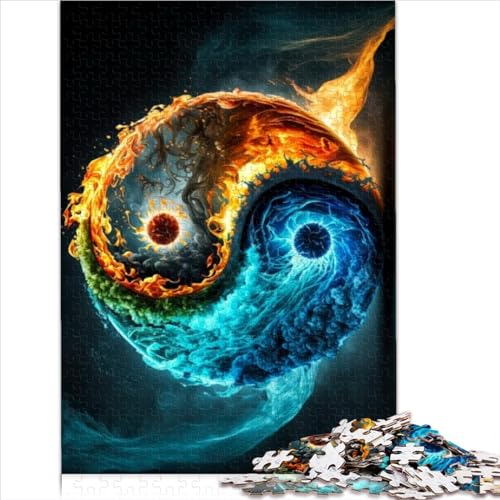 1000 Teile Puzzles für Erwachsene, Geschenke, Yin- und Yang-Puzzles, Holzpuzzles, tolles Geschenk für Erwachsene 29,52x19,68 Zoll 1000 Teile Puzzles für Erwachsene, Geschenke, Yin- und Yang-Puzzles, Holzpuzzles, tolles Geschenk für Erwachsene 29,52x19,68 Zoll von ZOMTOON