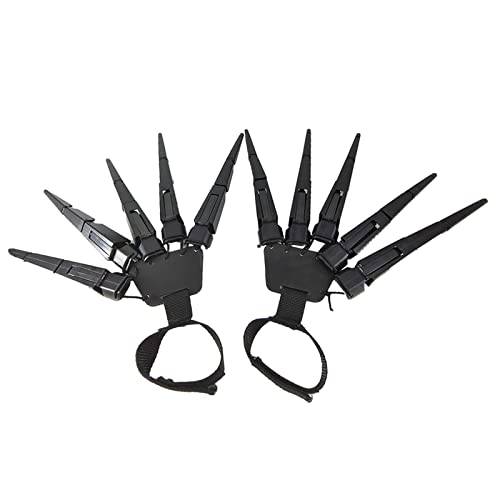 ZONEWD Krallen für Fingerverlängerungen - 2 Stück realistische Hand-Finger-Verlängerungen,Gruseliges Cosplay-Requisiten-Zubehör für den April, Halloween, Themenpartys, Rollenspiele ZONEWD Krallen für Fingerverlängerungen - 2 Stück realistische Hand-Finger-Verlängerungen,Gruseliges Cosplay-Requisiten-Zubehör für den April, Halloween, Themenpartys, Rollenspiele von ZONEWD
