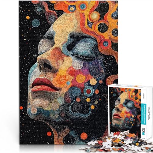 1000-Teile-Puzzle für Erwachsene Abstraktes Gesicht Aus Karton ab 14 Jahren Pädagogisches Lernspielzeug Familienspiele Geburtstagsgeschenk。Größe:26x38cm/10.2x14.9Zoll 1000-Teile-Puzzle für Erwachsene Abstraktes Gesicht Aus Karton ab 14 Jahren Pädagogisches Lernspielzeug Familienspiele Geburtstagsgeschenk。Größe:26x38cm/10.2x14.9Zoll von ZONGJX