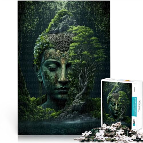 1000-Teile-Puzzle für Erwachsene Buddha in der Natur Aus Karton ab 14 Jahren Heimdekoration Tolle Geschenke und Spielzeuge。Größe:26x38cm/10.2x14.9Zoll 1000-Teile-Puzzle für Erwachsene Buddha in der Natur Aus Karton ab 14 Jahren Heimdekoration Tolle Geschenke und Spielzeuge。Größe:26x38cm/10.2x14.9Zoll von ZONGJX