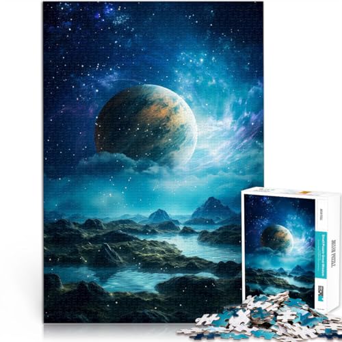 1000-Teile-Puzzle für Erwachsene Exoplanet in den Wolken Aus Karton ab 14 Jahren Antistress Urlaub zu Hause Zeit totschlagen Lustiges Geschenk für die ganze Familie。Größe:26x38cm/10.2x14.9Zoll 1000-Teile-Puzzle für Erwachsene Exoplanet in den Wolken Aus Karton ab 14 Jahren Antistress Urlaub zu Hause Zeit totschlagen Lustiges Geschenk für die ganze Familie。Größe:26x38cm/10.2x14.9Zoll von ZONGJX