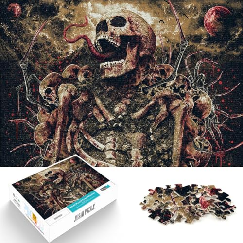 1000-Teile-Puzzle für Erwachsene und Jugendliche Außerirdische Mutation Aus Karton ab 14 Jahren Familienspiel für und EIN Kunstwerk。Größe:26x38cm/10.2x14.9Zoll 1000-Teile-Puzzle für Erwachsene und Jugendliche Außerirdische Mutation Aus Karton ab 14 Jahren Familienspiel für und EIN Kunstwerk。Größe:26x38cm/10.2x14.9Zoll von ZONGJX