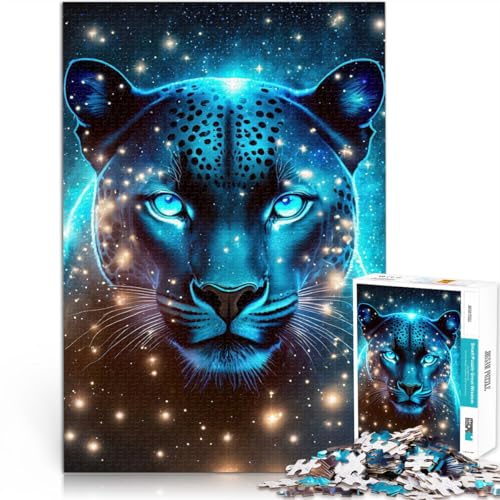 1000-Teile-Puzzle für Erwachsene und Jugendliche Mystischer Nebel Panther Aus Karton ab 14 Jahren Spiel Wanddekoration Einzigartige Geschenke zum Geburtstag und zu Weihnachten。Größe:26x38cm 1000-Teile-Puzzle für Erwachsene und Jugendliche Mystischer Nebel Panther Aus Karton ab 14 Jahren Spiel Wanddekoration Einzigartige Geschenke zum Geburtstag und zu Weihnachten。Größe:26x38cm von ZONGJX