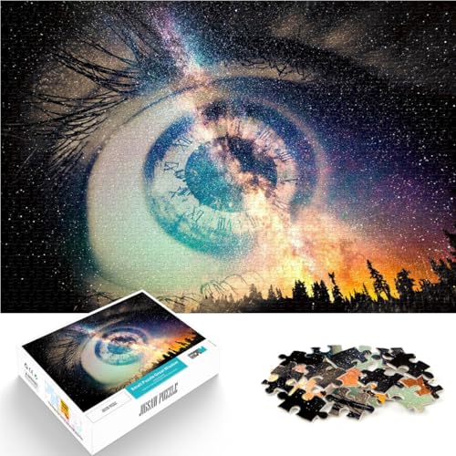 1000-Teile-Puzzle für Erwachsene und Jugendliche Zeitloses Himmelsauge Aus Karton ab 14 Jahren Anti-Stress-Lernspielzeug Geburtstagsgeschenk, Geschenke, Wandkunst。Größe:26x38cm/10.2x14.9Zoll 1000-Teile-Puzzle für Erwachsene und Jugendliche Zeitloses Himmelsauge Aus Karton ab 14 Jahren Anti-Stress-Lernspielzeug Geburtstagsgeschenk, Geschenke, Wandkunst。Größe:26x38cm/10.2x14.9Zoll von ZONGJX