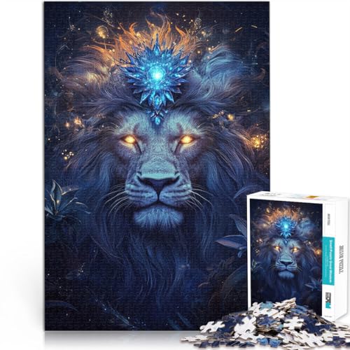 1000-Teile-Puzzle für Teenager Cosmic Bloom König der Löwen Aus Karton für 14+ Schwierig zu vervollständigen, Aber lustig und humorvoll Geburtstagsgeschenk。Größe:26x38cm/10.2x14.9Zoll 1000-Teile-Puzzle für Teenager Cosmic Bloom König der Löwen Aus Karton für 14+ Schwierig zu vervollständigen, Aber lustig und humorvoll Geburtstagsgeschenk。Größe:26x38cm/10.2x14.9Zoll von ZONGJX