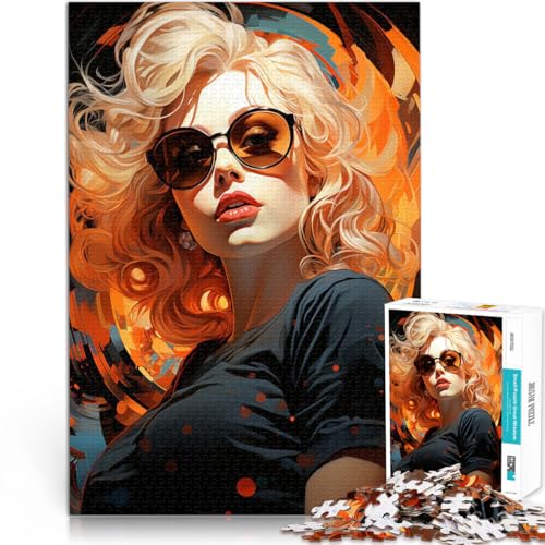 1000-Teile-Puzzle für Teenager Kunst Frau Malerei Aus Karton ab 14 Jahren Dekomprimierendes intellektuelles Lernspielzeug tolles Geschenk。Größe:26x38cm/10.2x14.9Zoll 1000-Teile-Puzzle für Teenager Kunst Frau Malerei Aus Karton ab 14 Jahren Dekomprimierendes intellektuelles Lernspielzeug tolles Geschenk。Größe:26x38cm/10.2x14.9Zoll von ZONGJX