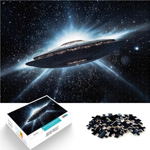 1000-Teile-Puzzle für Teenager Raumschiff Aus Karton für 14+ Unmögliches Spiel Geschenke zum 。Größe:26x38cm/10.2x14.9Zoll 1000-Teile-Puzzle für Teenager Raumschiff Aus Karton für 14+ Unmögliches Spiel Geschenke zum 。Größe:26x38cm/10.2x14.9Zoll von ZONGJX