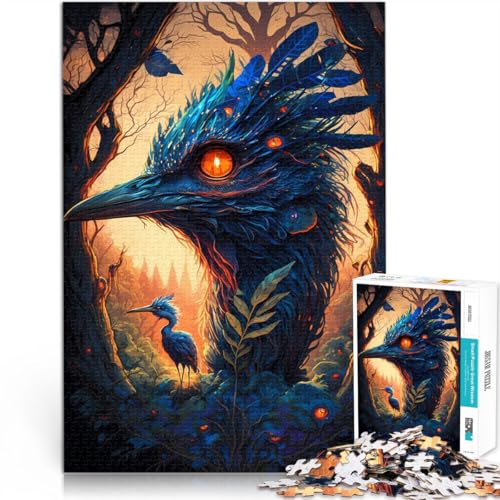 1000-Teile-Puzzles für Erwachsene Verzaubertes Königreich Strauß Aus Karton Geeignet für Personen ab 14 Jahren Herausforderungsspielzeug Einzigartige Wohndekorationen und Geschenke。Größe:26x38cm 1000-Teile-Puzzles für Erwachsene Verzaubertes Königreich Strauß Aus Karton Geeignet für Personen ab 14 Jahren Herausforderungsspielzeug Einzigartige Wohndekorationen und Geschenke。Größe:26x38cm von ZONGJX