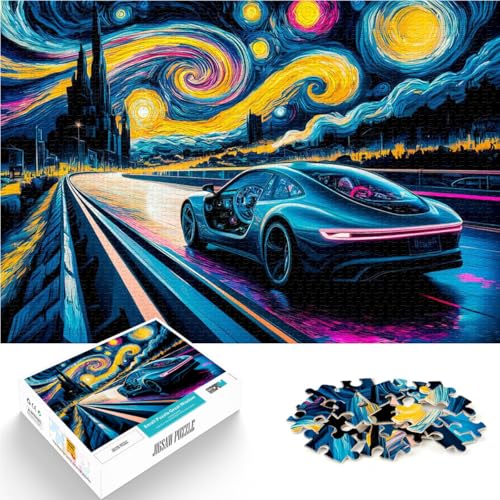 1000 Teile für Geschenke für Erwachsene Sternennachtfahrt Aus Karton für 14+ Praktisches Spiel Weihnachtsspiel Geschenke für Frauen。Größe:26x38cm/10.2x14.9Zoll 1000 Teile für Geschenke für Erwachsene Sternennachtfahrt Aus Karton für 14+ Praktisches Spiel Weihnachtsspiel Geschenke für Frauen。Größe:26x38cm/10.2x14.9Zoll von ZONGJX
